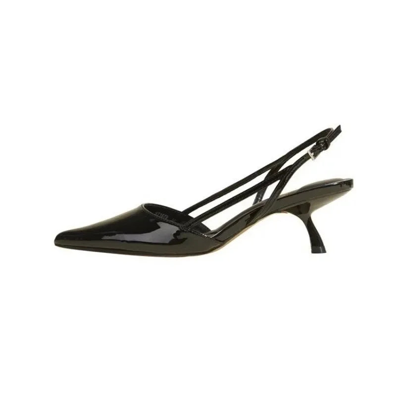 Elise Slingback Low Heels