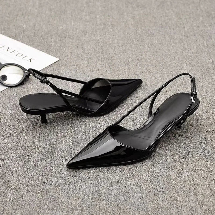 Vivien Slingback Low Heels