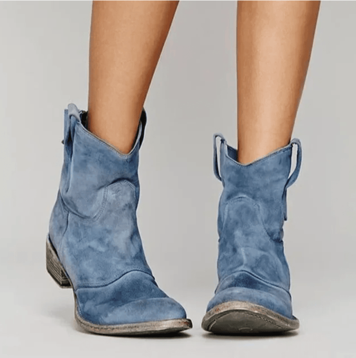 Daphne Lace-Up Ankle Boots