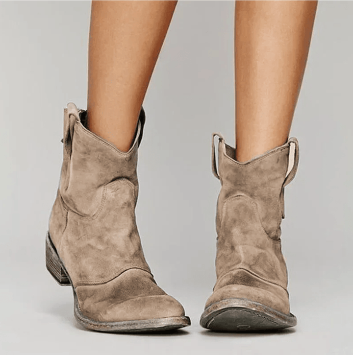 Daphne Lace-Up Ankle Boots