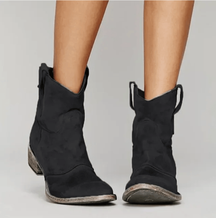 Daphne Lace-Up Ankle Boots