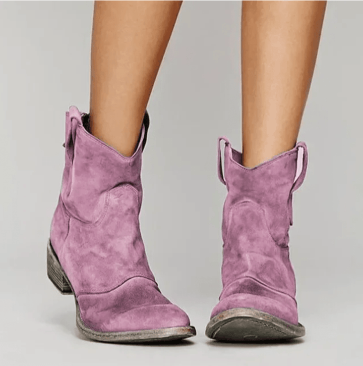 Daphne Lace-Up Ankle Boots