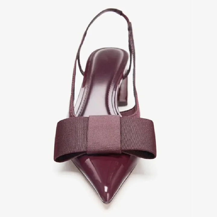 Celia Bow Slingback Heels