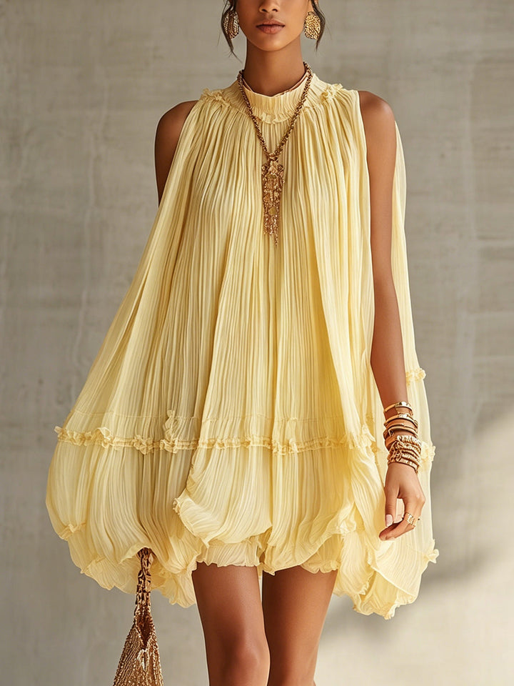 Mira Halter Mini Dress