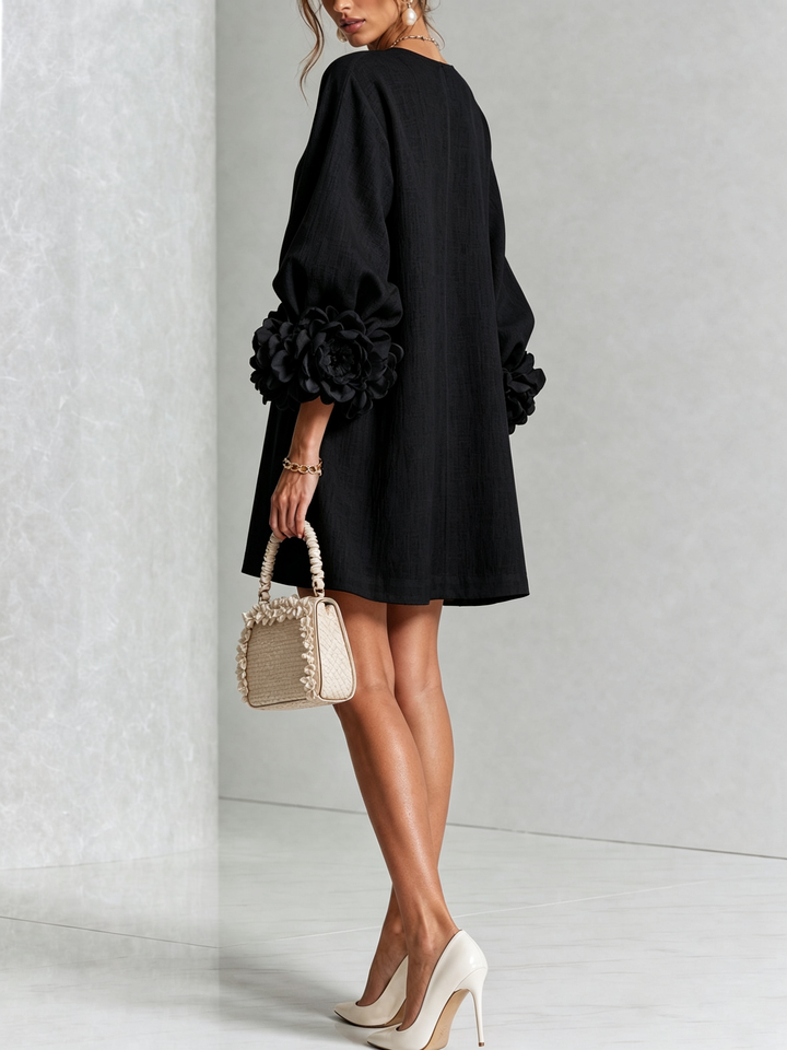 Clara Floral Button-down Mini Dress