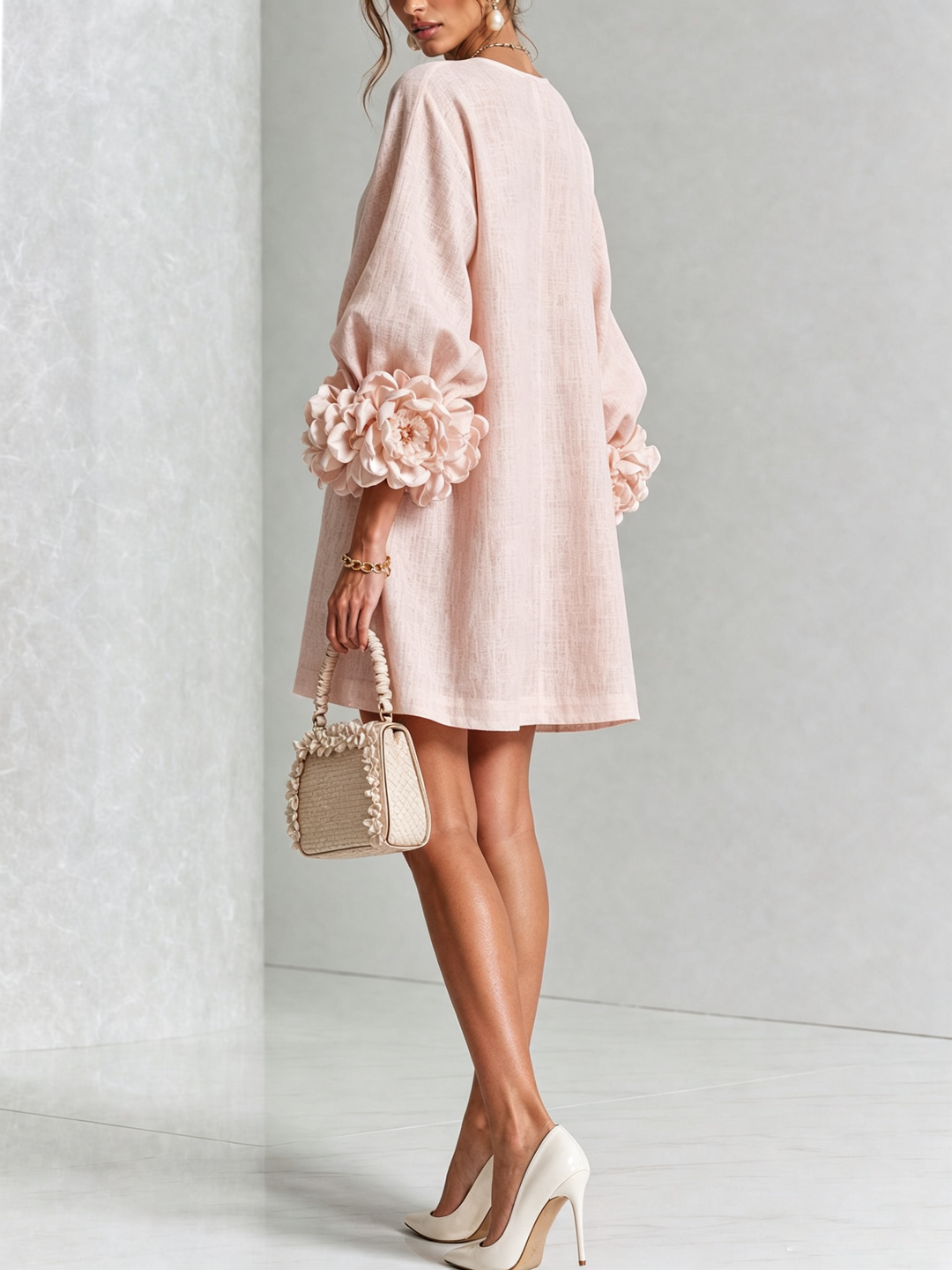 Clara Floral Button-down Mini Dress