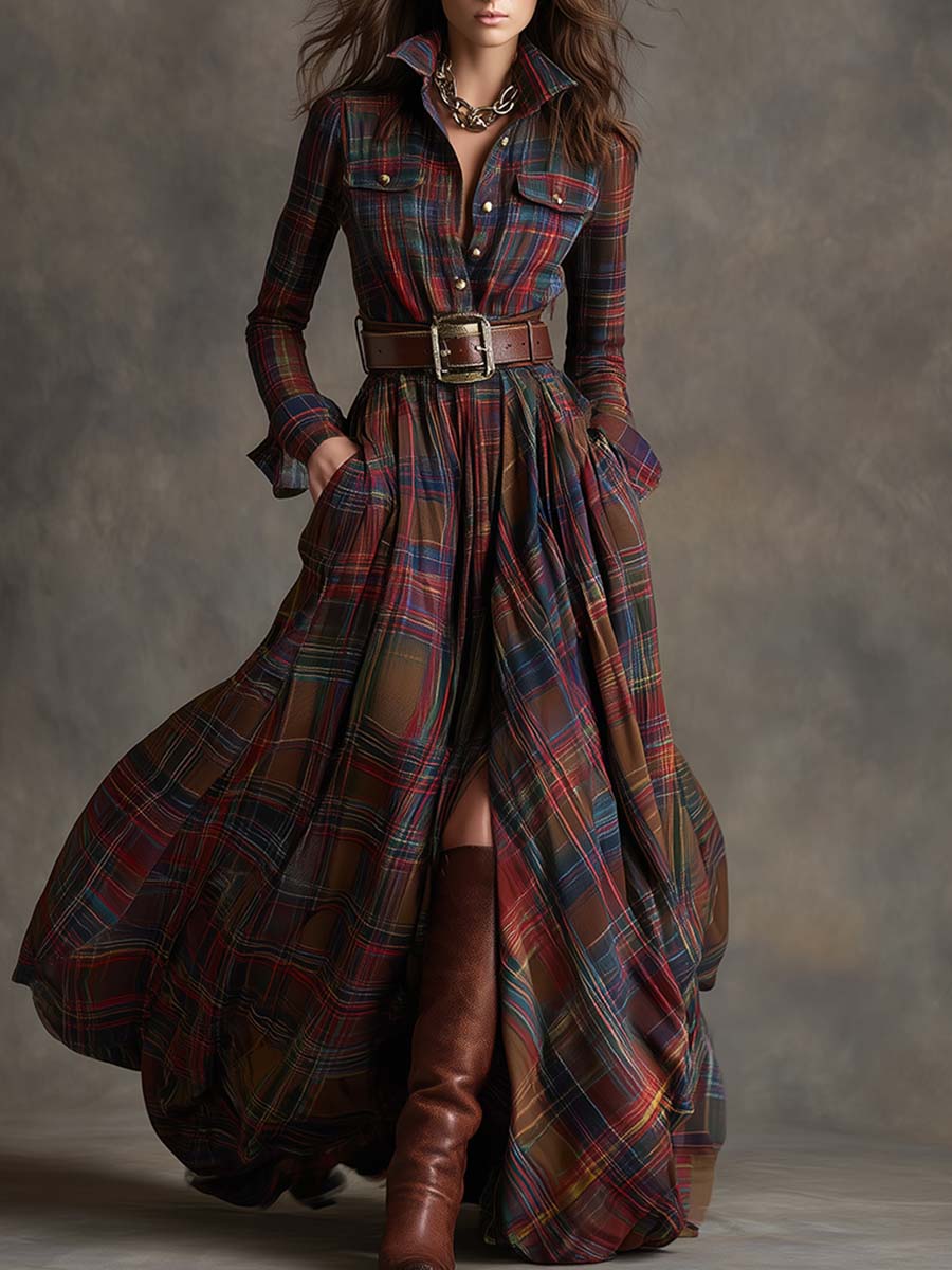 Verona Belted Shirt Dress