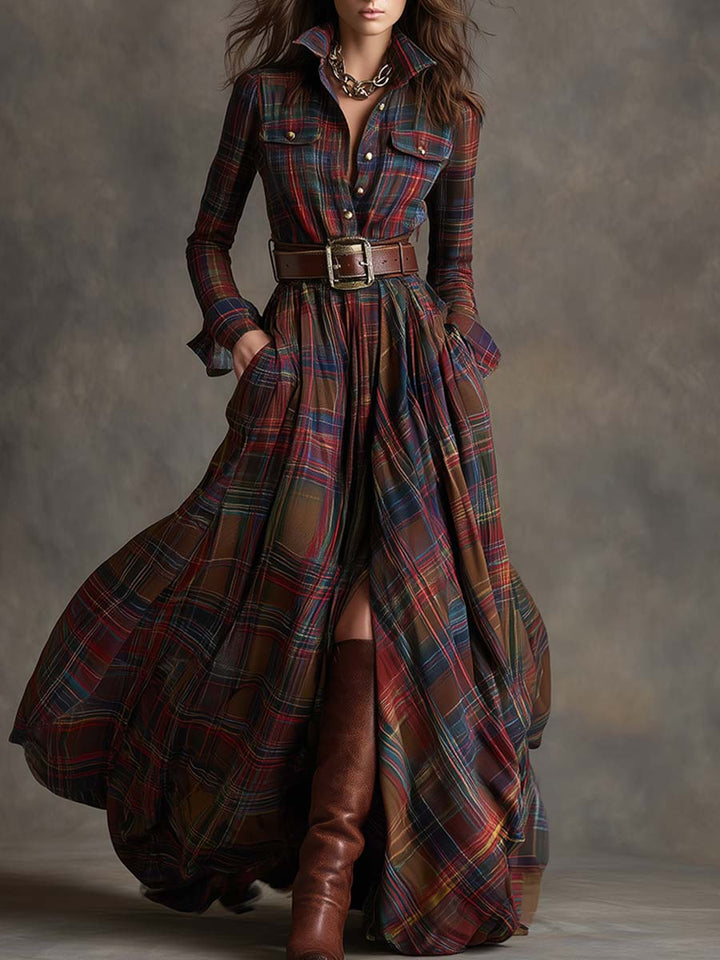 Verona Belted Shirt Dress