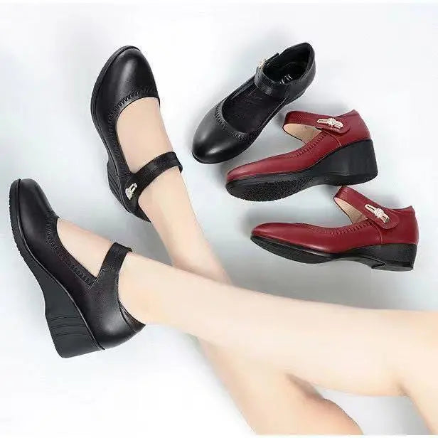 Esme Mid-Heel Pumps