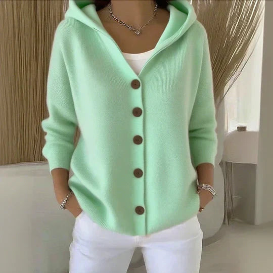 Arlo Hooded Knit Cardigan
