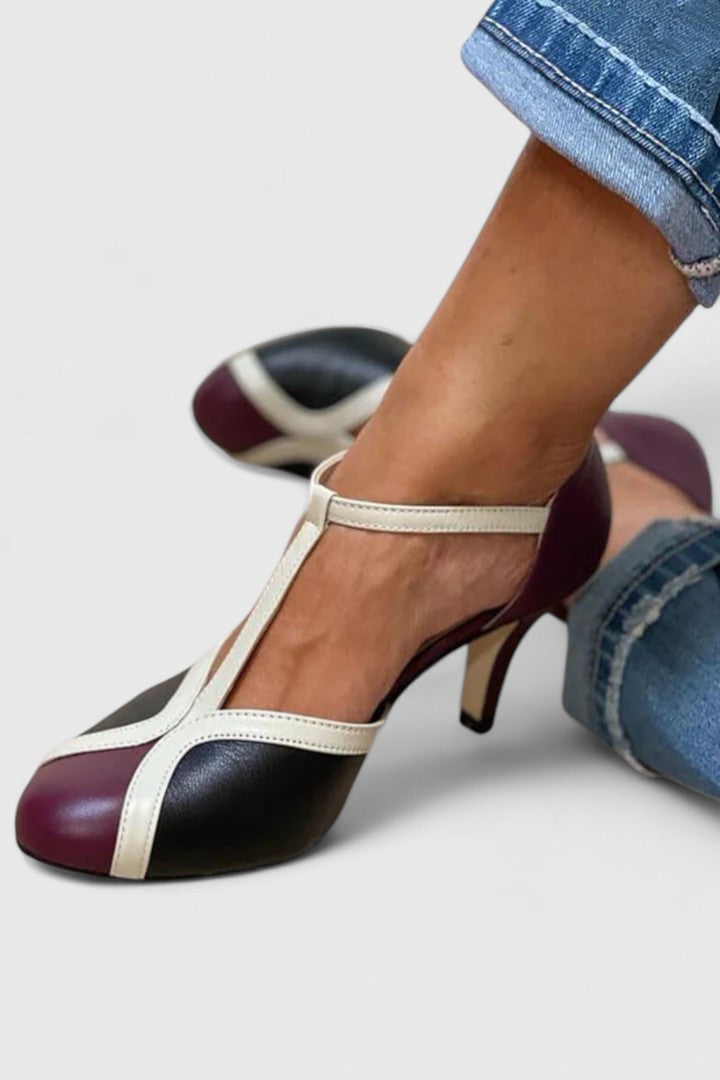Celia T-Strap Heels