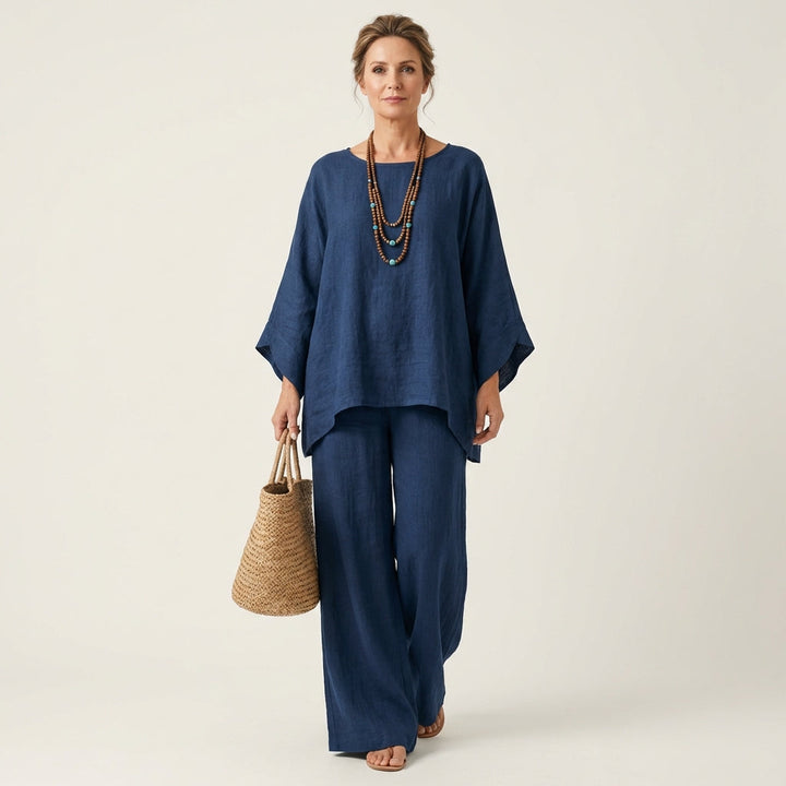 Elodie Linen Two-Piece Set
