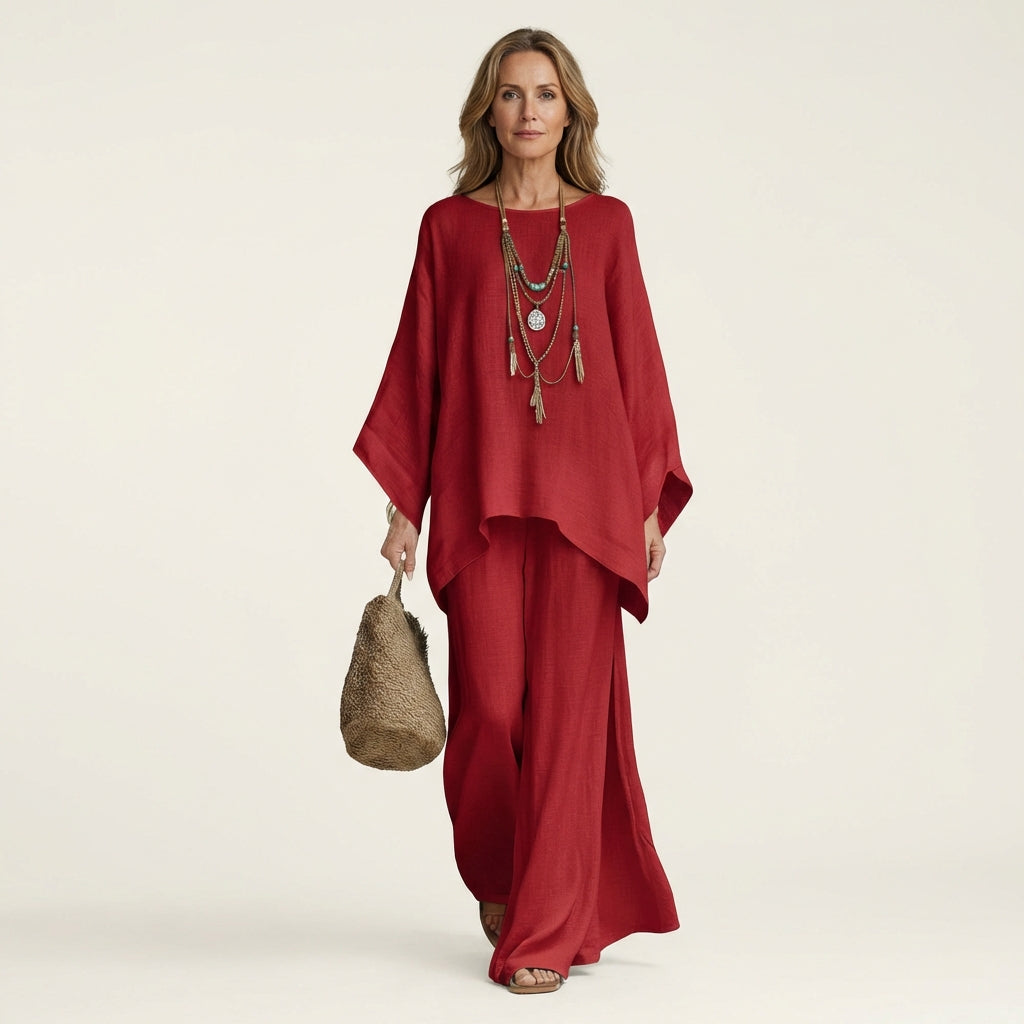 Elodie Linen Two-Piece Set