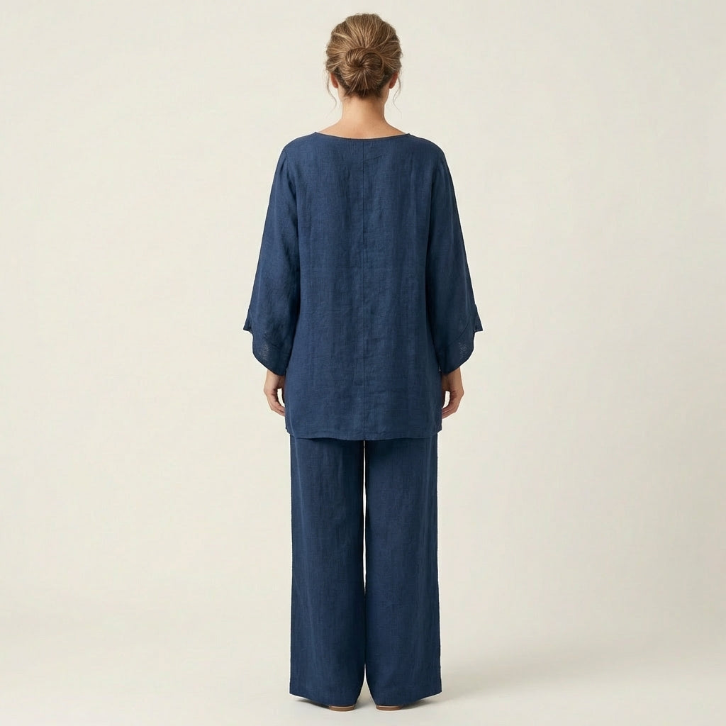 Elodie Linen Two-Piece Set