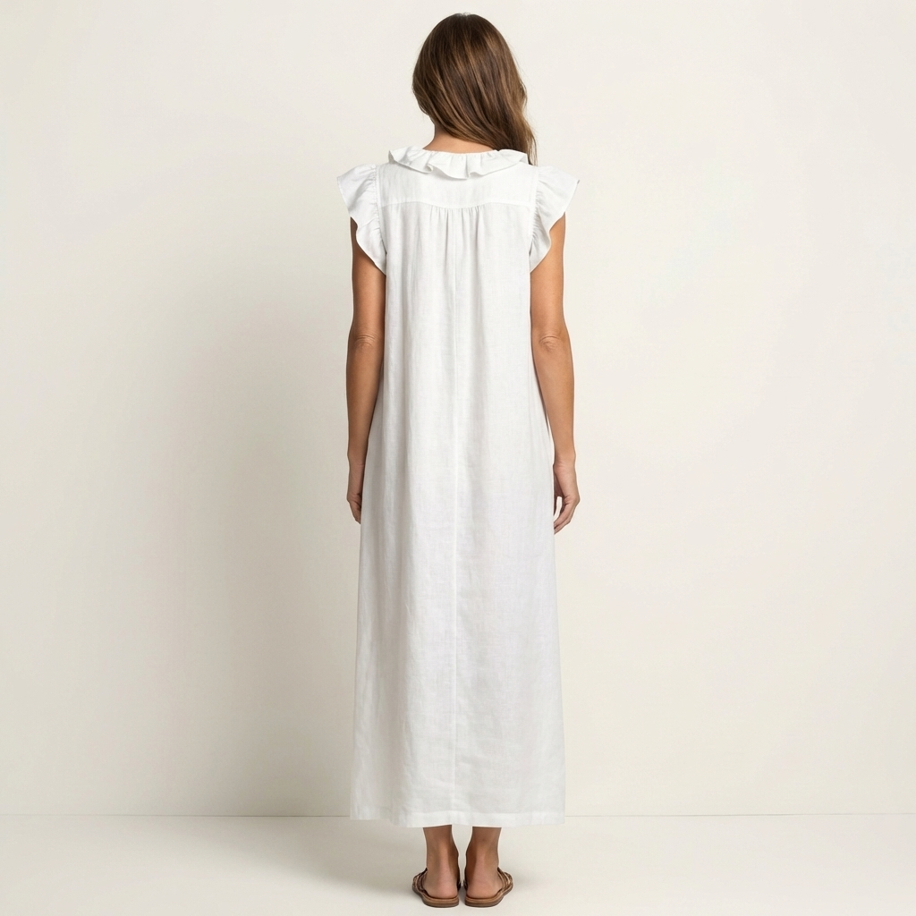 Elara V-Neck Maxi Dress