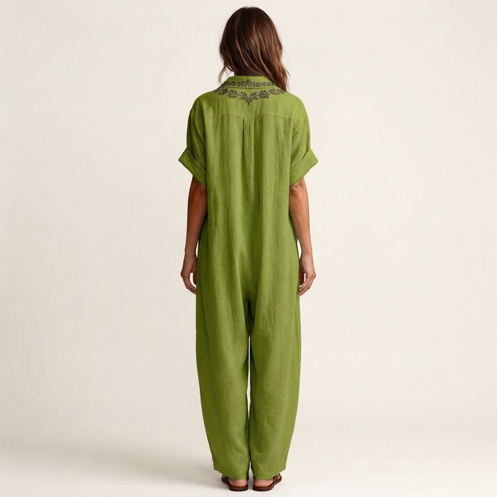 Rhea V-Neck Maxi Dress