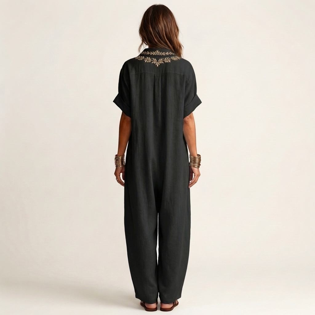 Rhea V-Neck Maxi Dress
