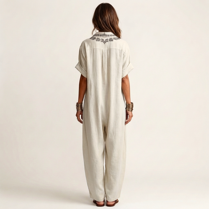 Rhea V-Neck Maxi Dress