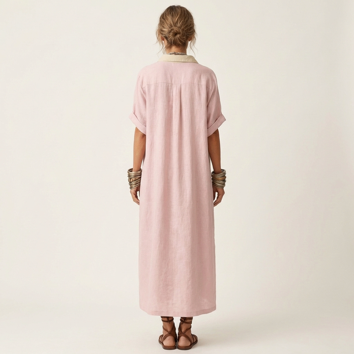 Clara Maxi Shirt Dress