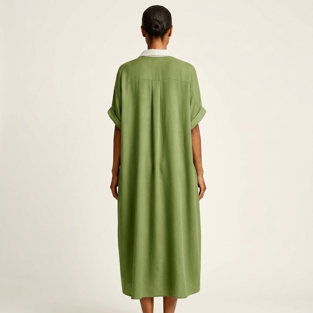 Clara Maxi Shirt Dress
