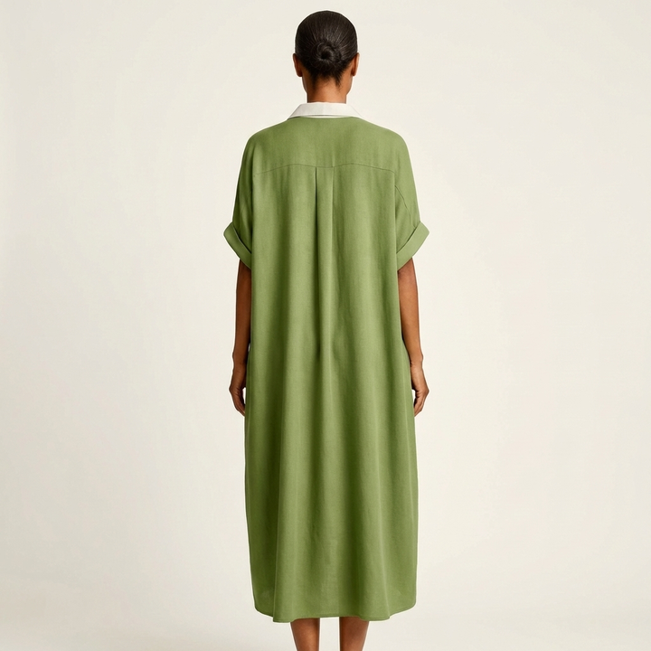 Clara Maxi Shirt Dress