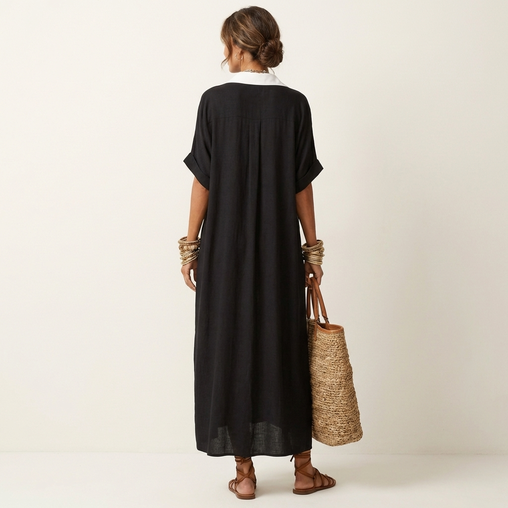 Clara Maxi Shirt Dress