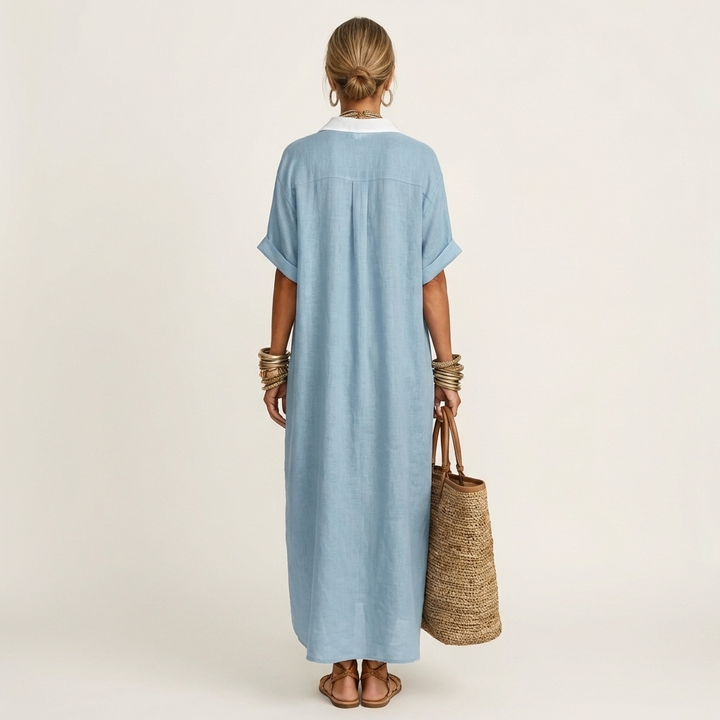 Clara Maxi Shirt Dress