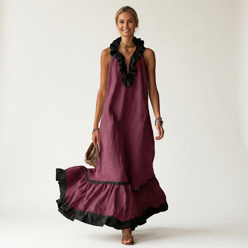 Amara Sleeveless Maxi Dress