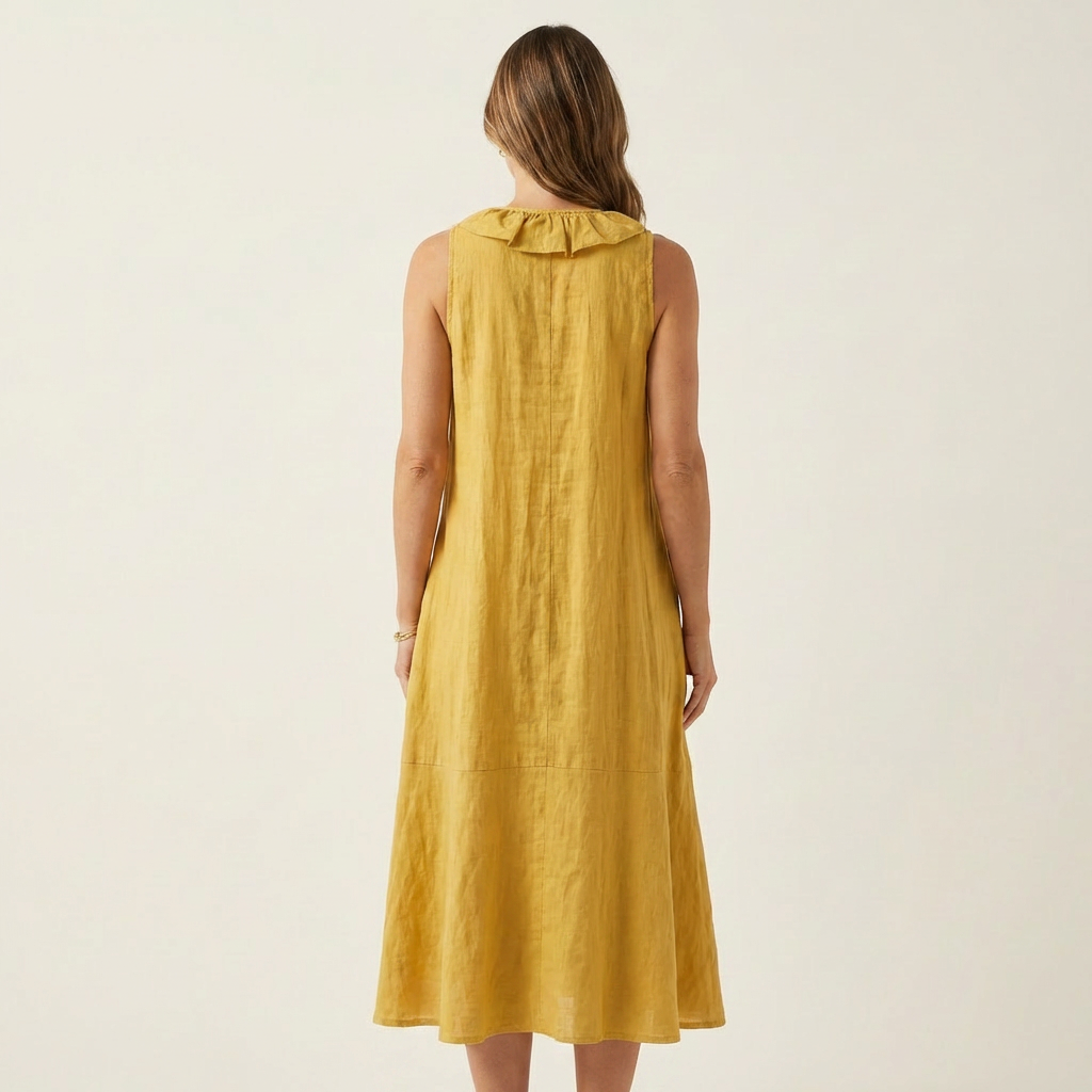Esme Ruffle Maxi Dress