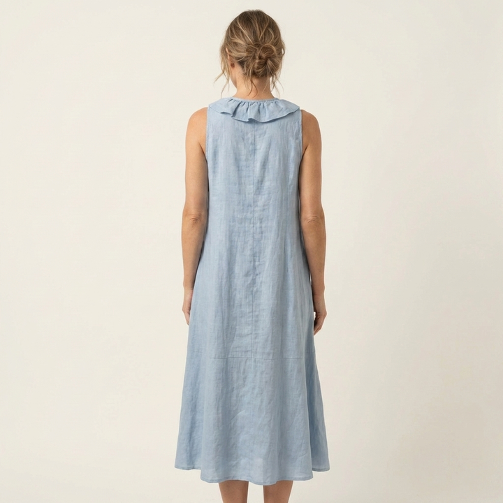 Esme Ruffle Maxi Dress
