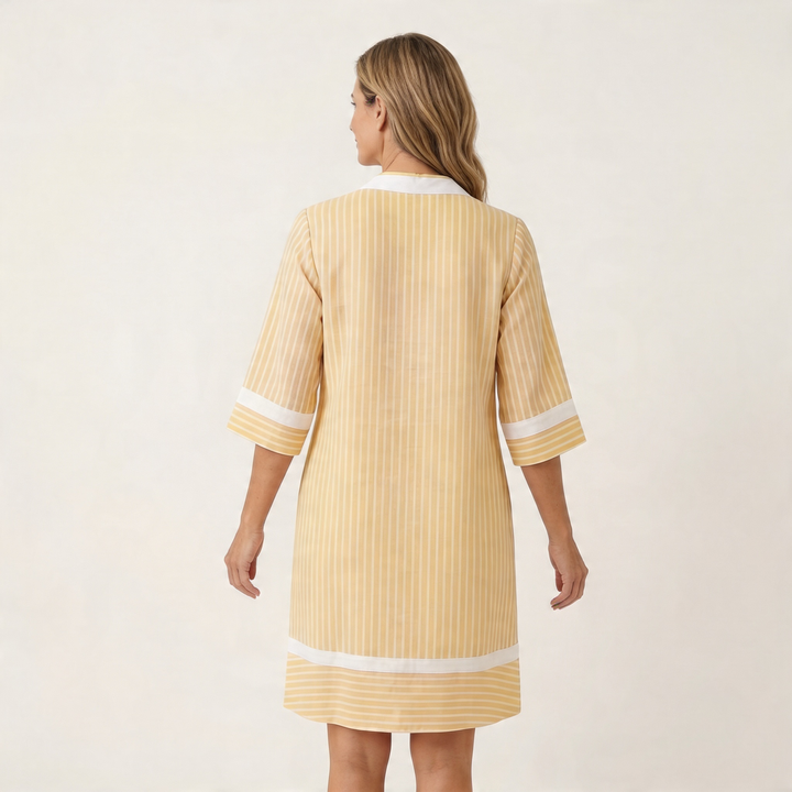 Maeve V-Neck Shift Dress