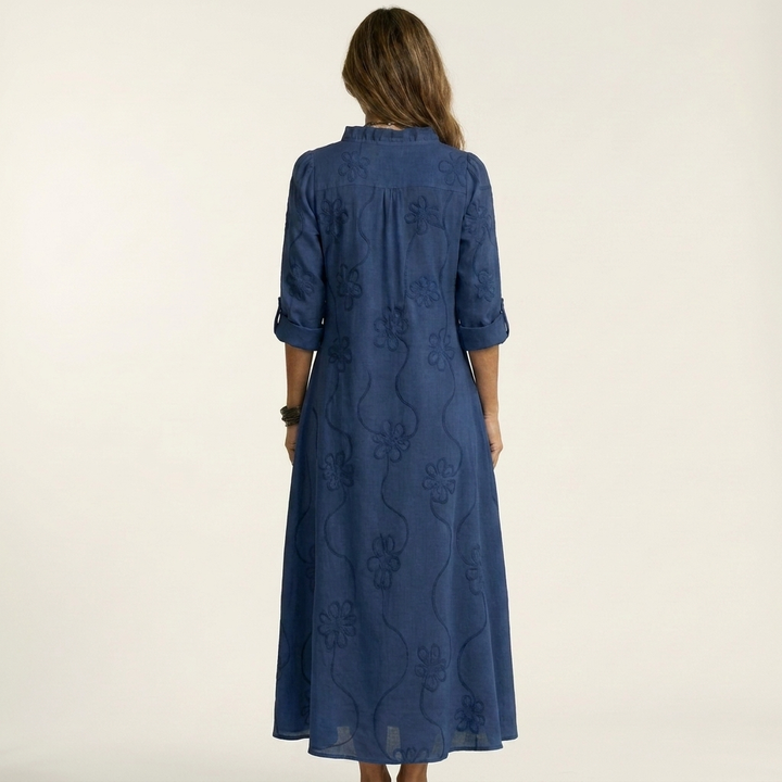 Kaia Embroidered Maxi Dress