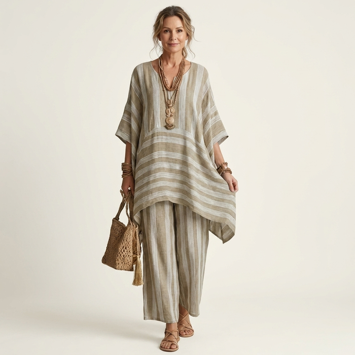Mara Striped Matching Set