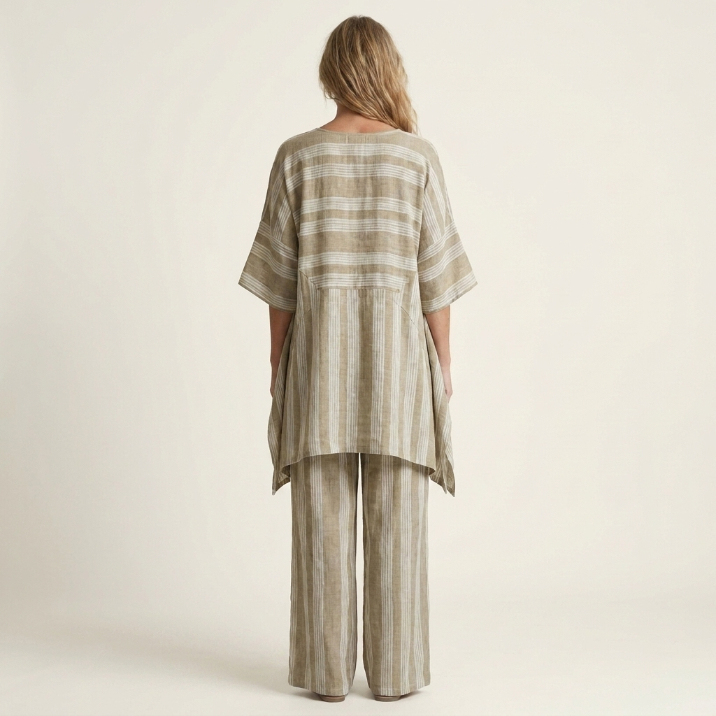 Mara Striped Matching Set