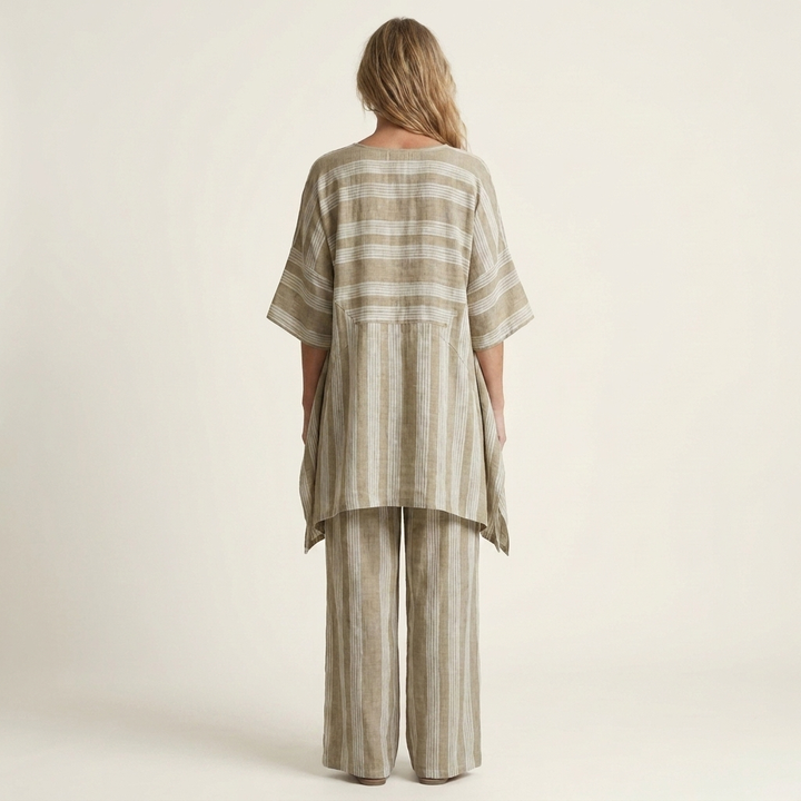 Mara Striped Matching Set
