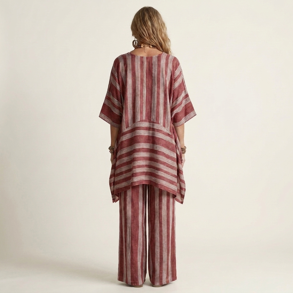 Mara Striped Matching Set