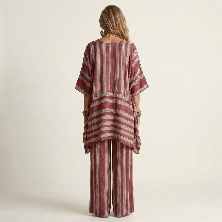 Mara Striped Matching Set