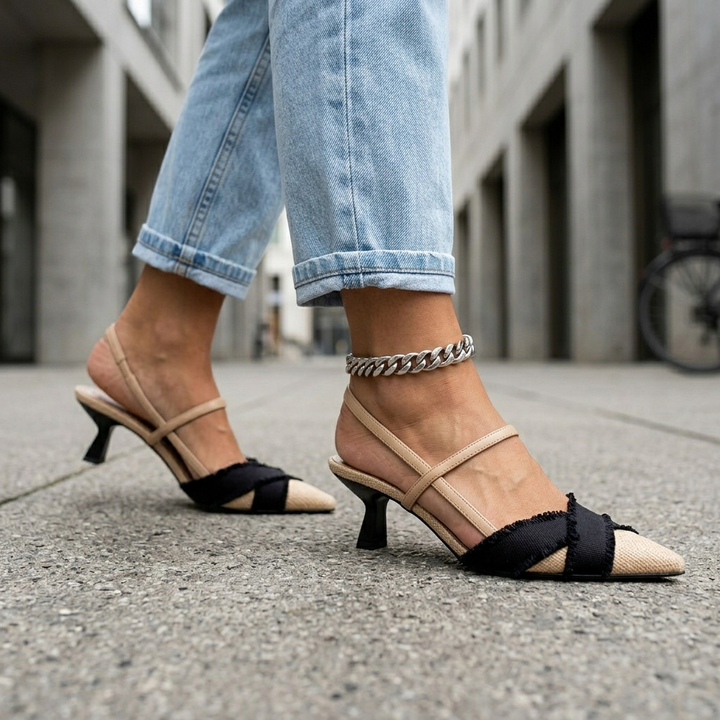 Elara Open-Toe Heels