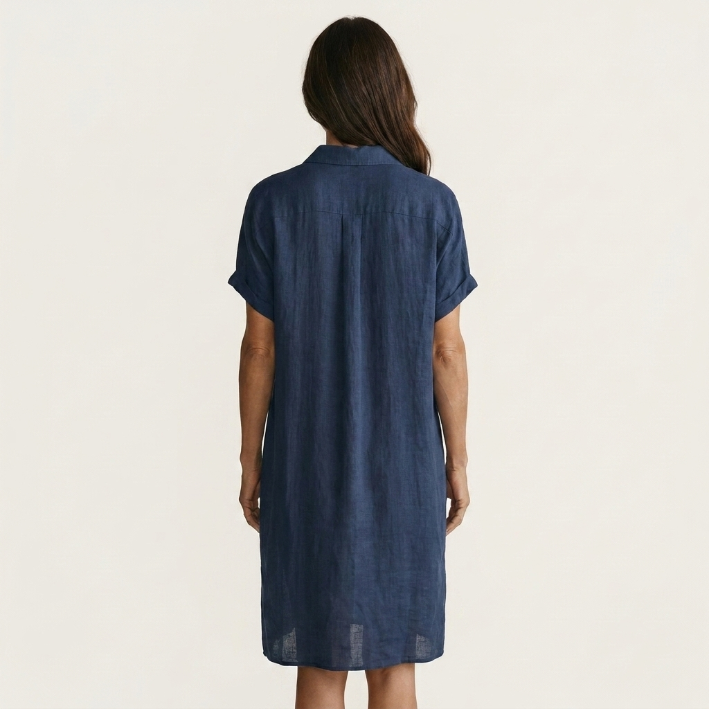 Elara Midi Shirt Dress