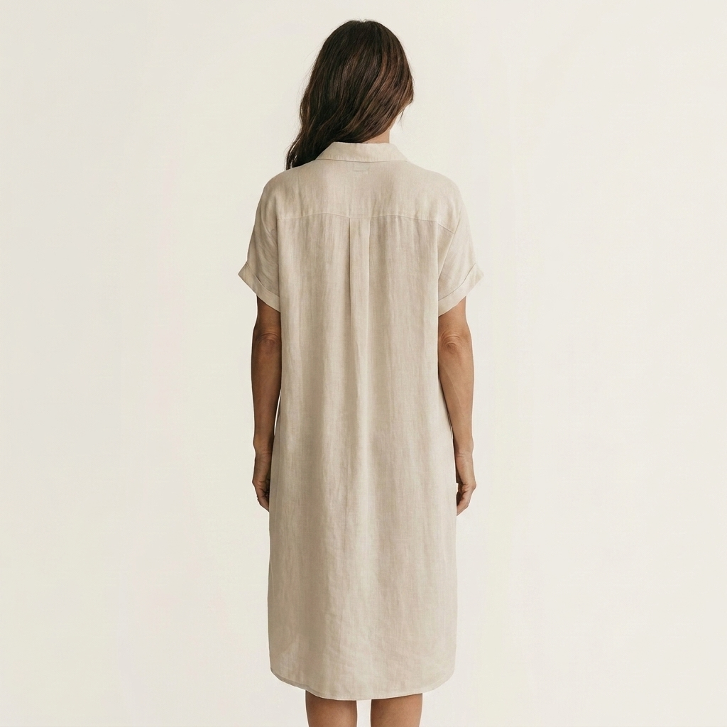 Elara Midi Shirt Dress