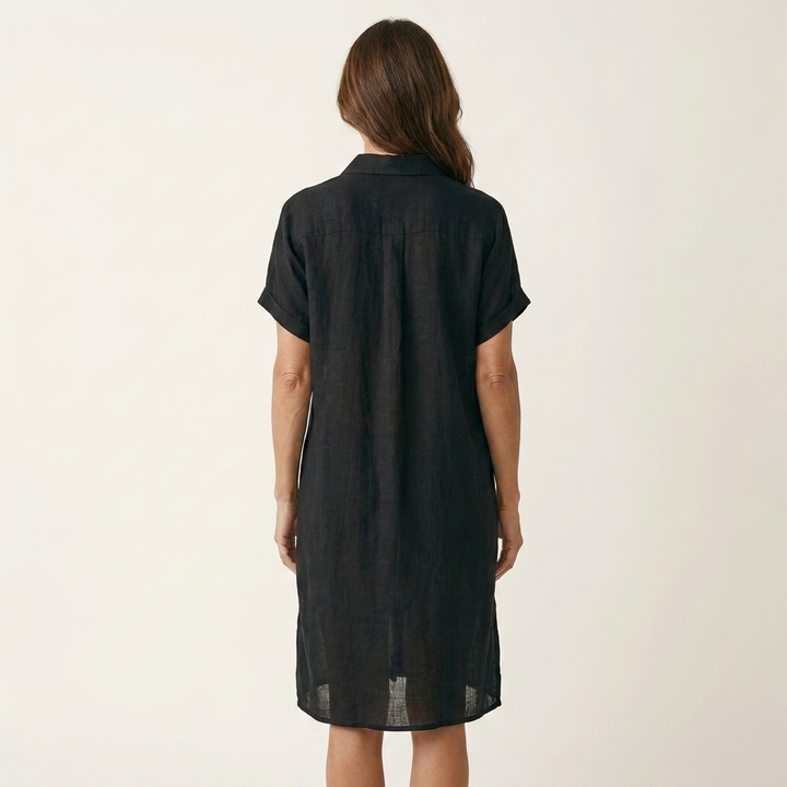 Elara Midi Shirt Dress