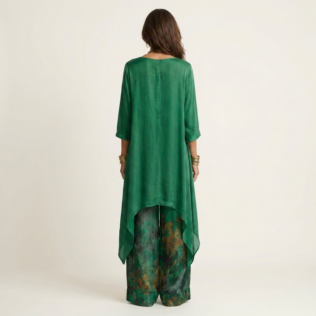 Mara Asymmetric Tunic Set