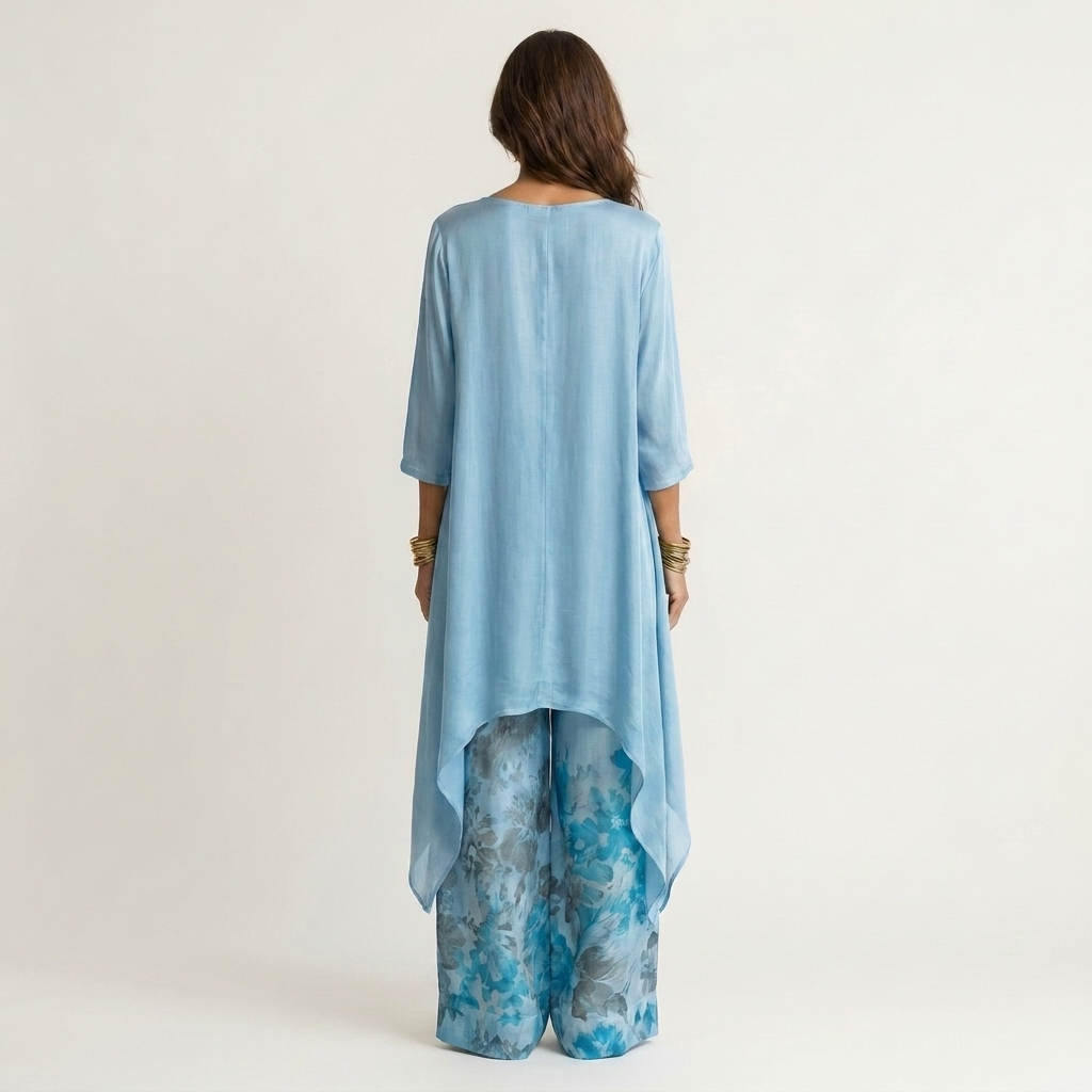 Mara Asymmetric Tunic Set