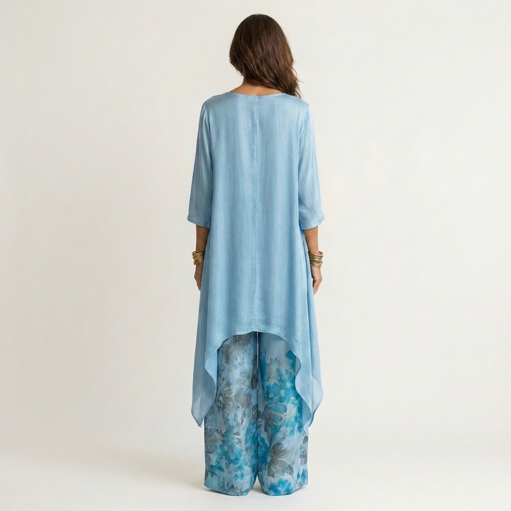 Mara Asymmetric Tunic Set