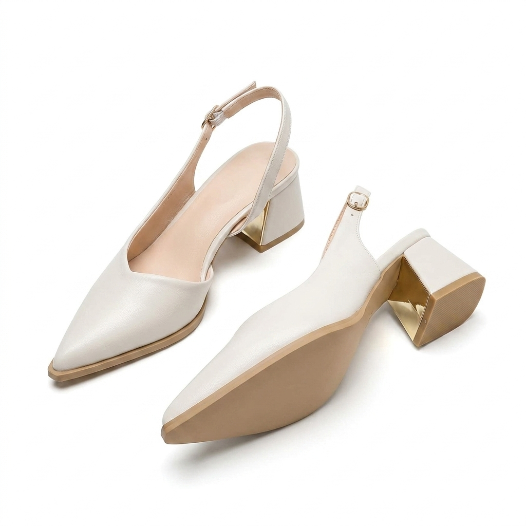 Lucia Slingback Office Heels