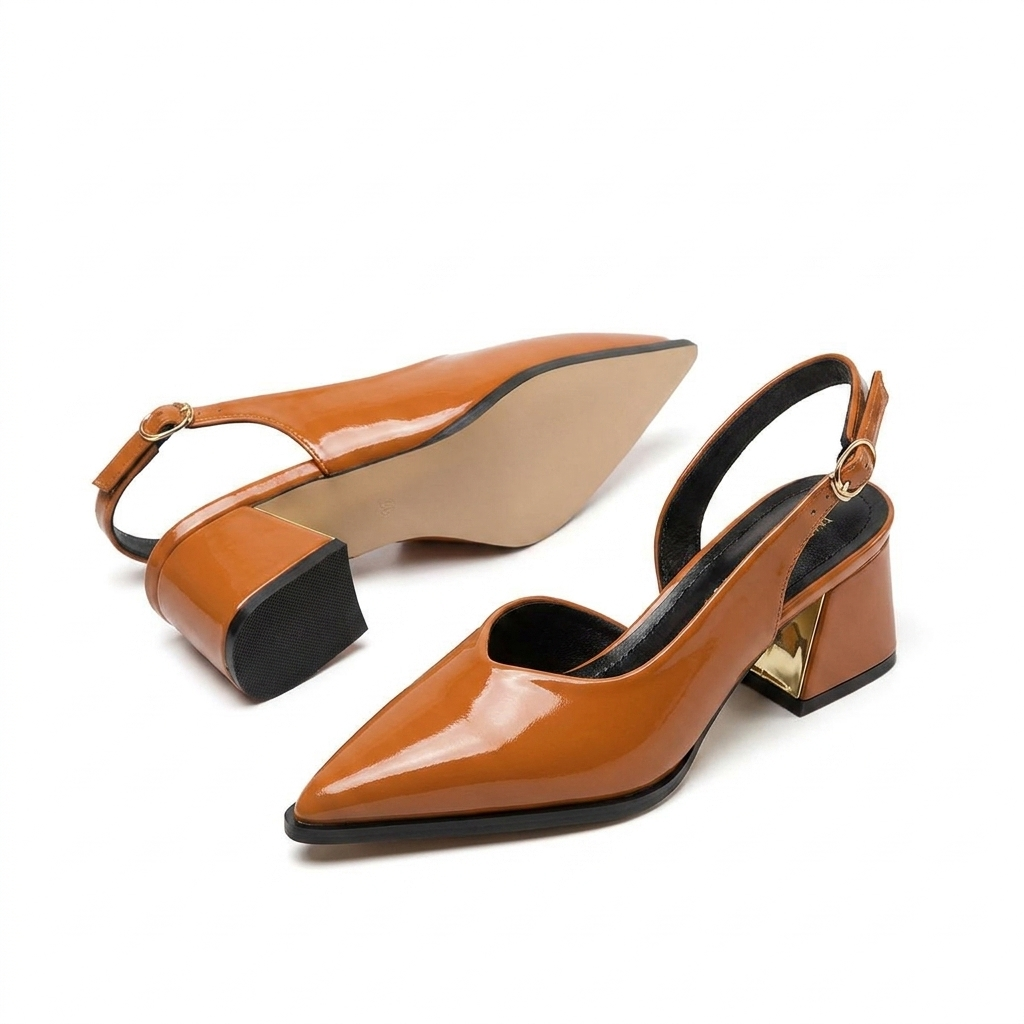 Lucia Slingback Office Heels