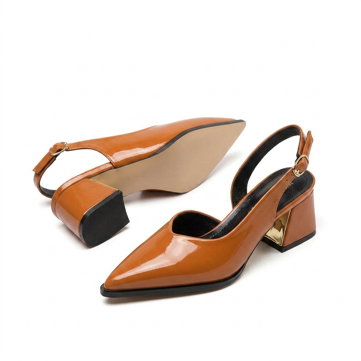 Lucia Slingback Office Heels