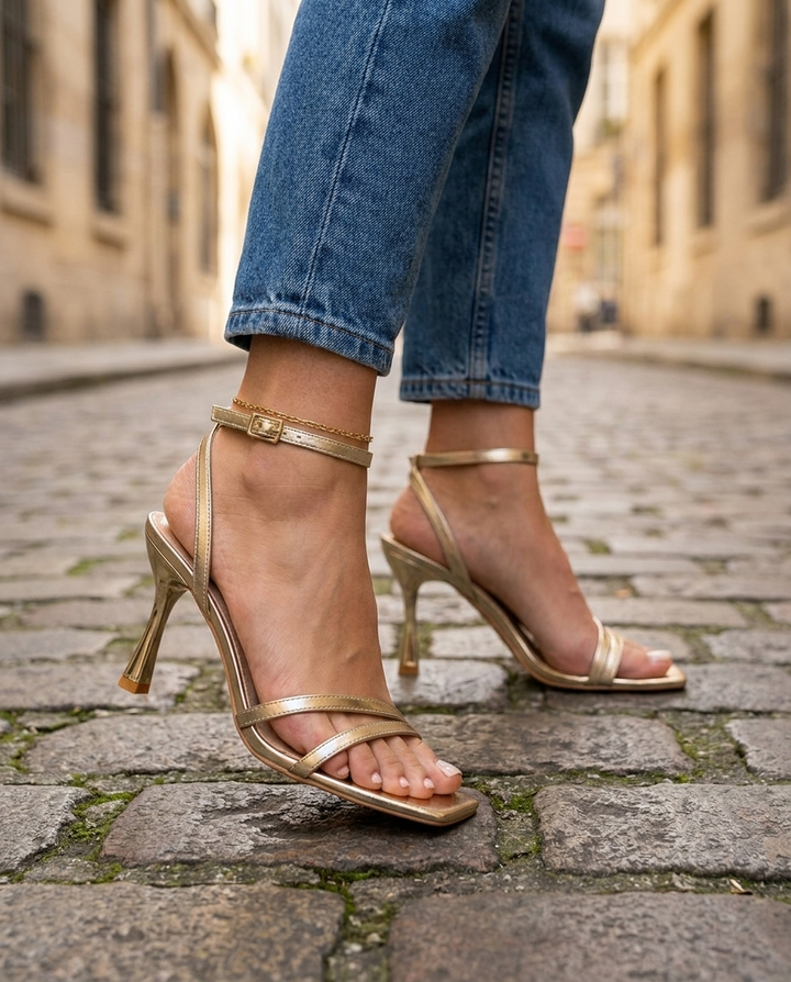 Marina Ankle-Strap Heels