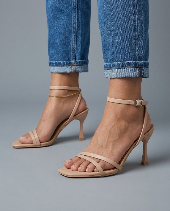 Elodie Sculptural Heels