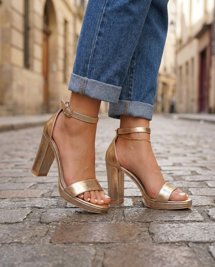 Amara Platform Block Heel Sandals